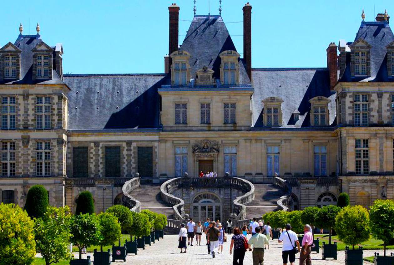 Le-château-de-Fontainebleau